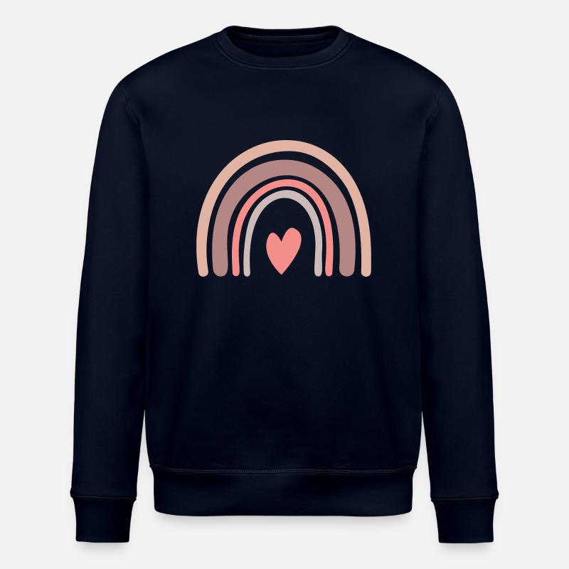 Arc-en-ciel - Sweat bio ROLLER Stanley/Stella Unisexe - marine