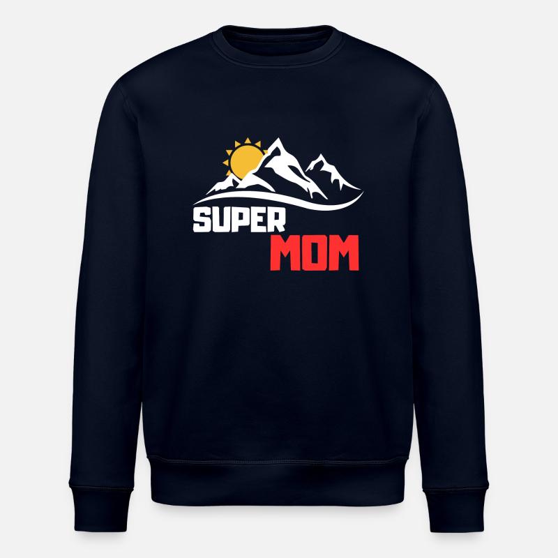 Super Maman - Sweat bio ROLLER Stanley/Stella Unisexe - marine