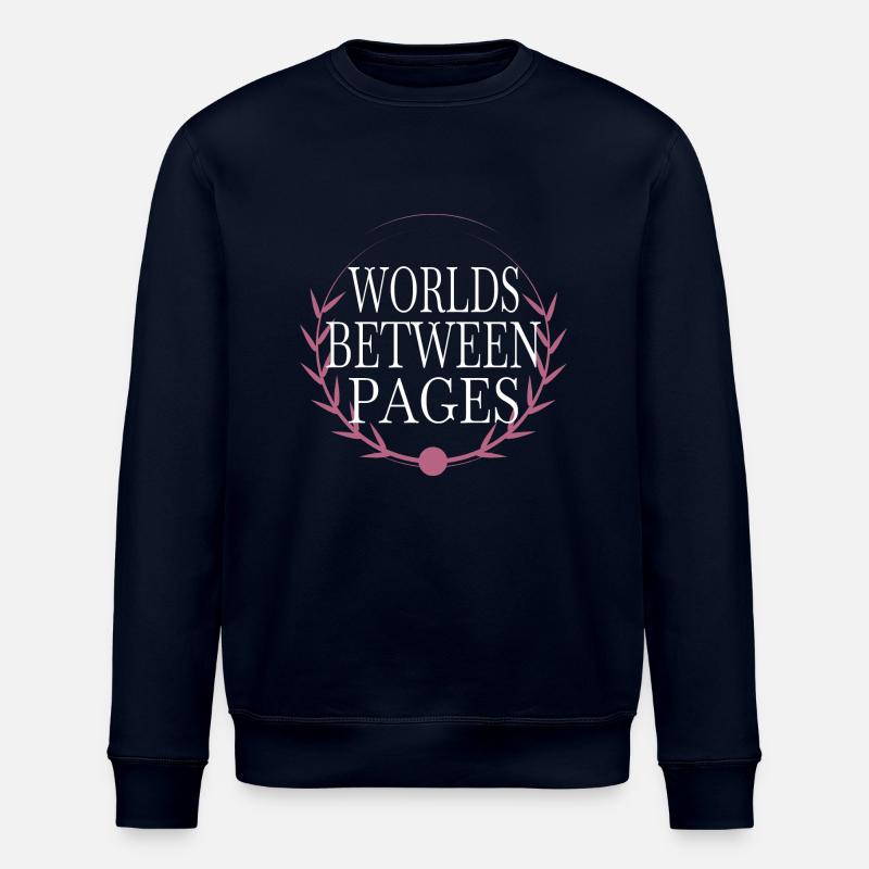 Fun Book Recommendations Birthday - Stanley/Stella ROLLER Unisex Organic Sweatshirt - navy