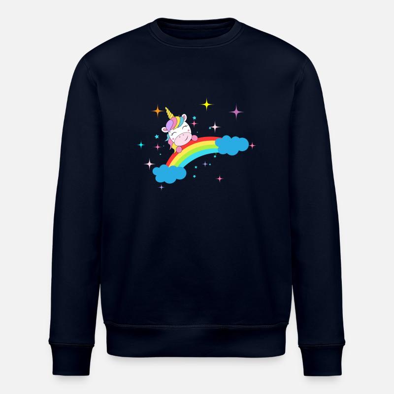 Licorne - Sweat bio ROLLER Stanley/Stella Unisexe - marine