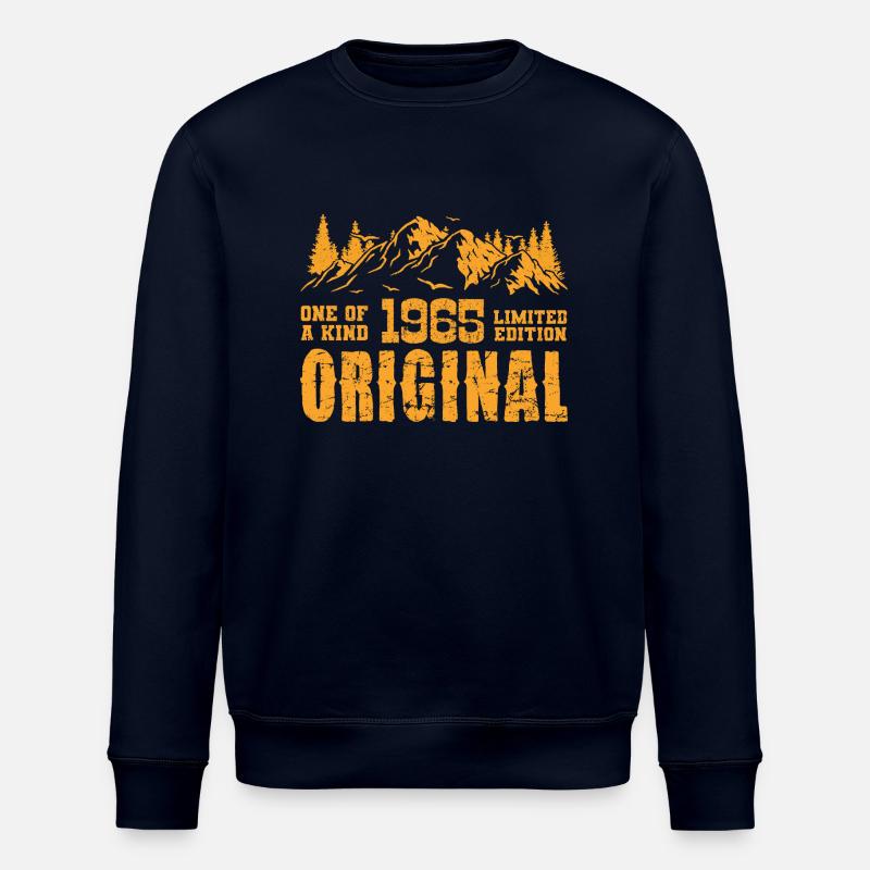 Cadeau d’anniversaire 1965 - 1965 - Sweat bio ROLLER Stanley/Stella Unisexe - marine