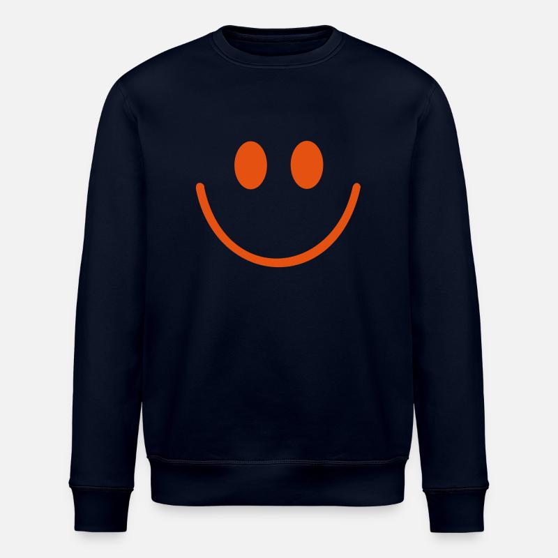 Smiley - Stanley/Stella Unisex Bio-Sweatshirt ROLLER - Navy