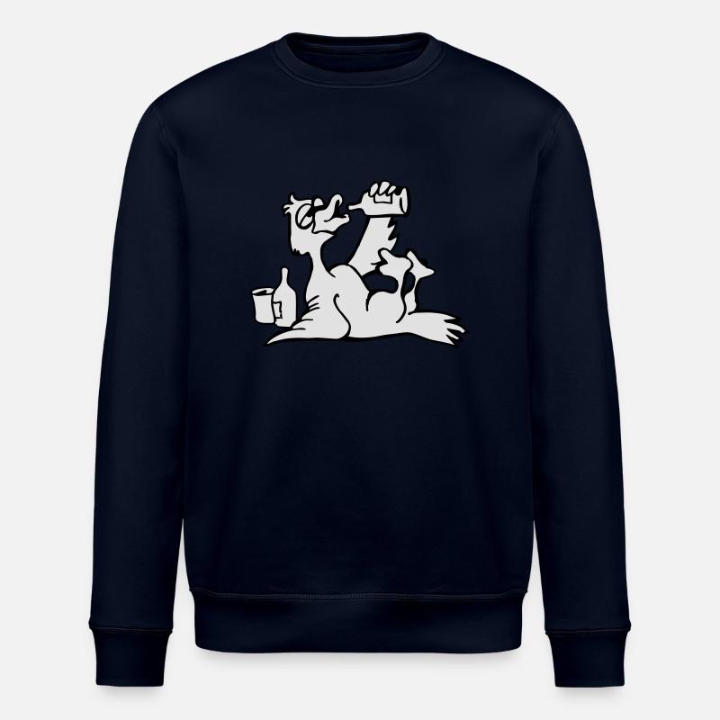 SAUF canard - Sweat bio ROLLER Stanley/Stella Unisexe - marine