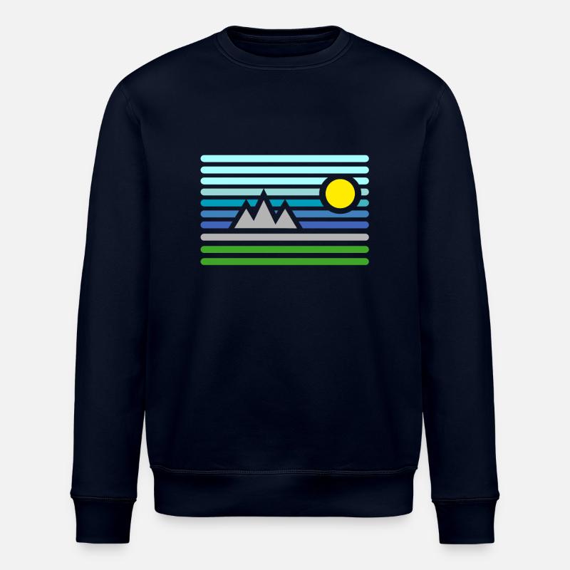 Berge - Stanley/Stella Unisex Bio-Sweatshirt ROLLER - Navy