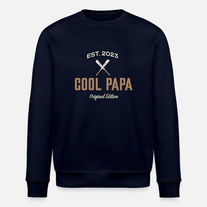cool papa - Sweat bio ROLLER Stanley/Stella Unisexe - marine