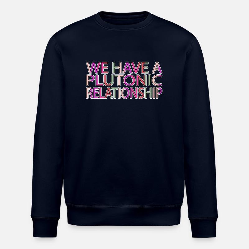 jokes telescopes statement astronomy - Stanley/Stella Unisex Bio-Sweatshirt ROLLER - Navy