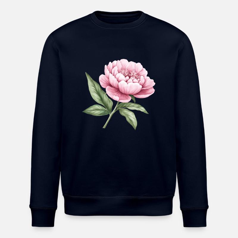 Pfingstrose - Stanley/Stella Unisex Bio-Sweatshirt ROLLER - Navy