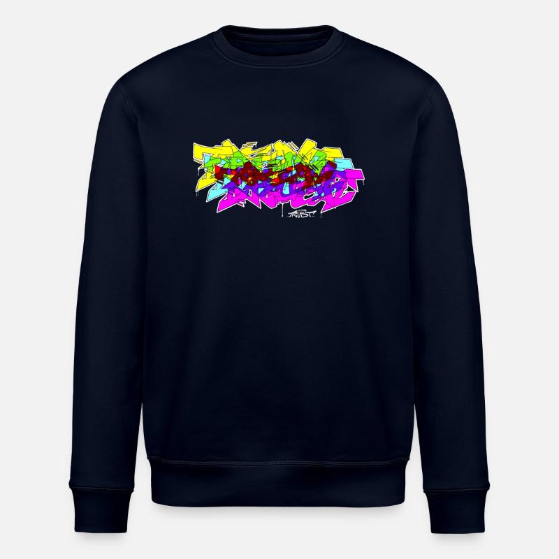 Spectrum Graffiti - Stanley/Stella Unisex Bio-Sweatshirt ROLLER - Navy