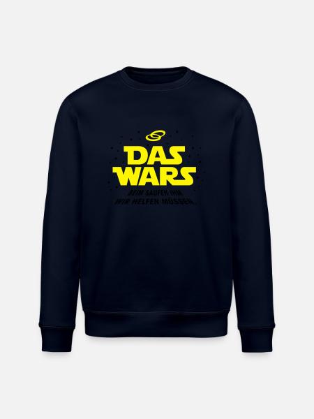 Das Wars Saufen - Stanley/Stella Unisex Bio-Sweatshirt ROLLER - Navy