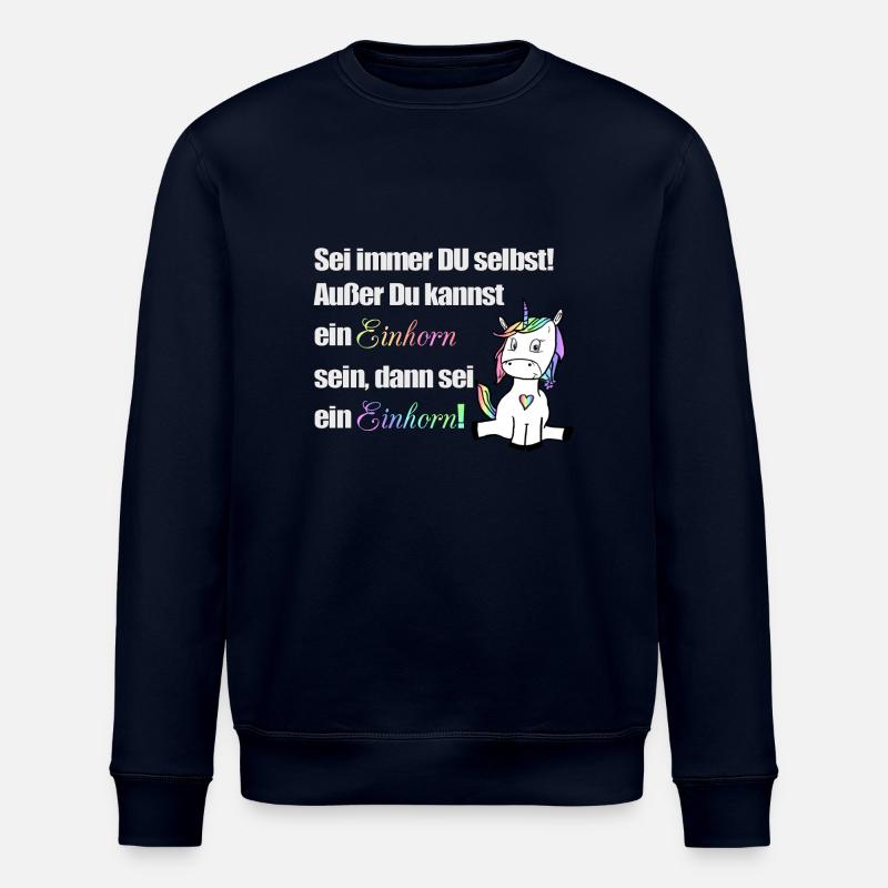 Sei immer du selbst - Stanley/Stella Unisex Bio-Sweatshirt ROLLER - Navy