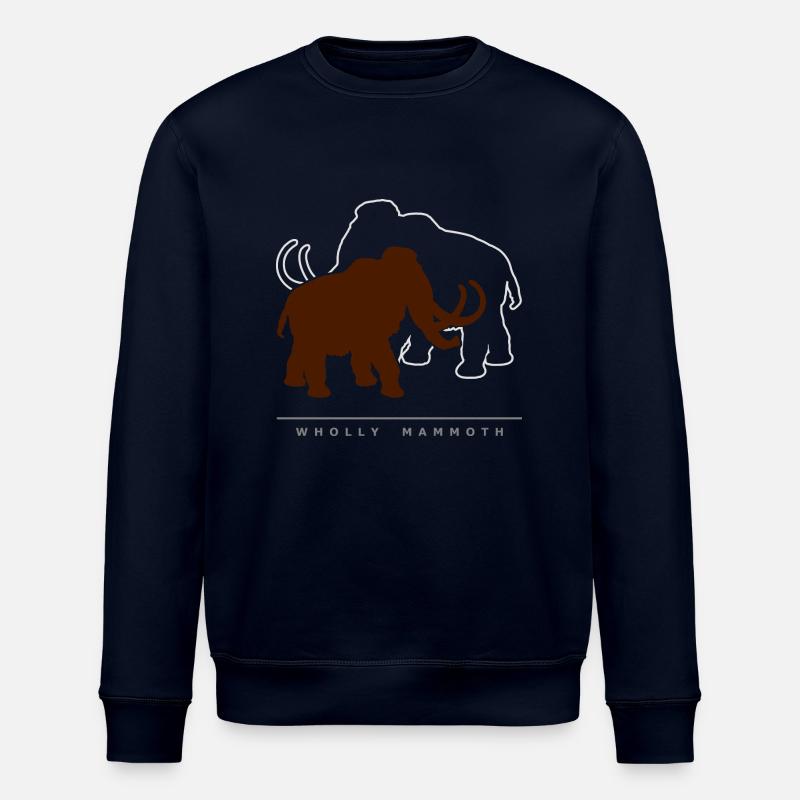 wolliges Mammut - Stanley/Stella Unisex Bio-Sweatshirt ROLLER - Navy