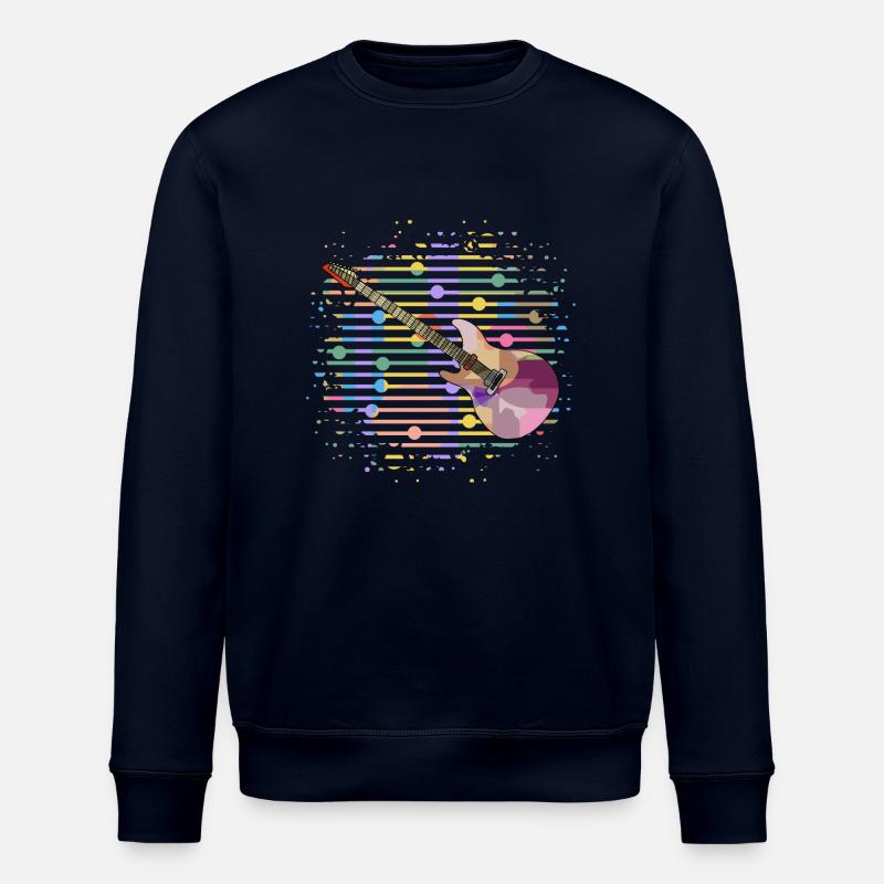 Guitare - Sweat bio ROLLER Stanley/Stella Unisexe - marine