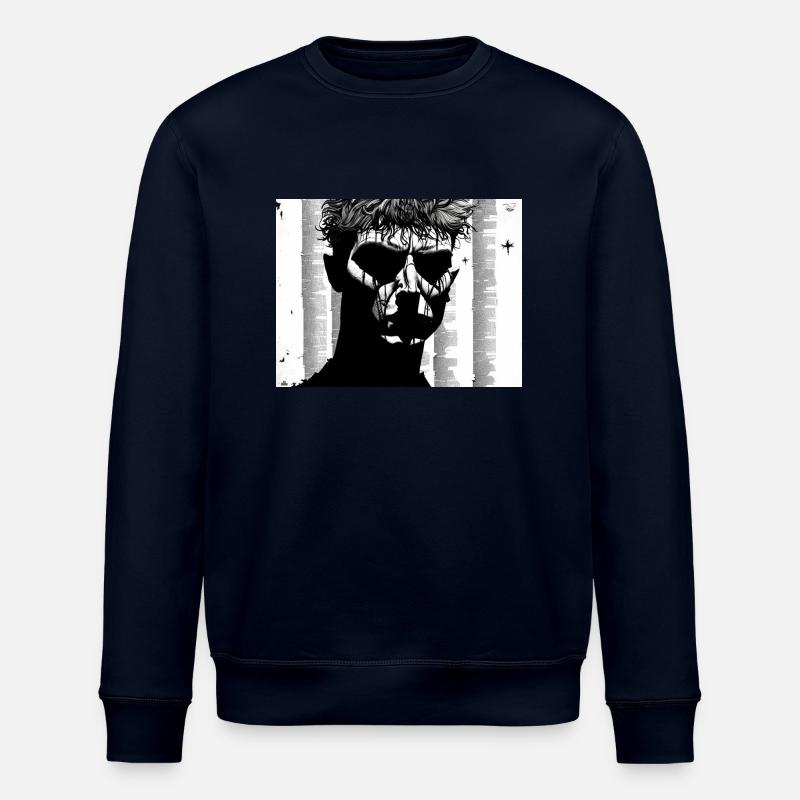 Der Rebell #2 - Stanley/Stella Unisex Bio-Sweatshirt ROLLER - Navy