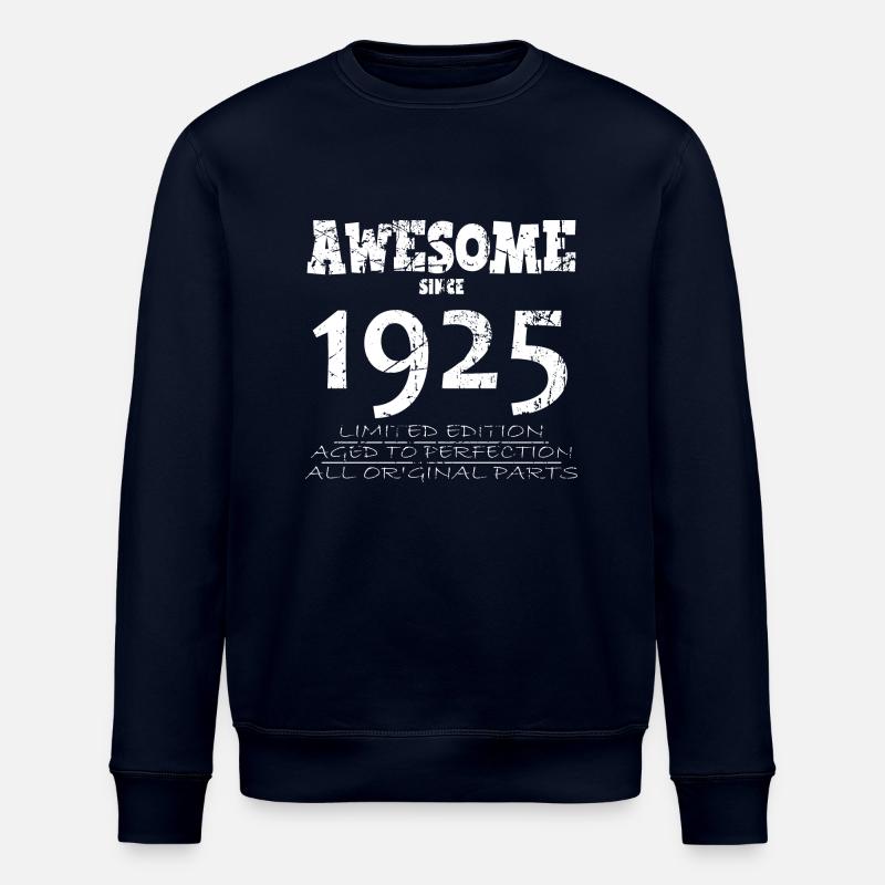 1925 - 99e anniversaire légendaire - Sweat bio ROLLER Stanley/Stella Unisexe - marine