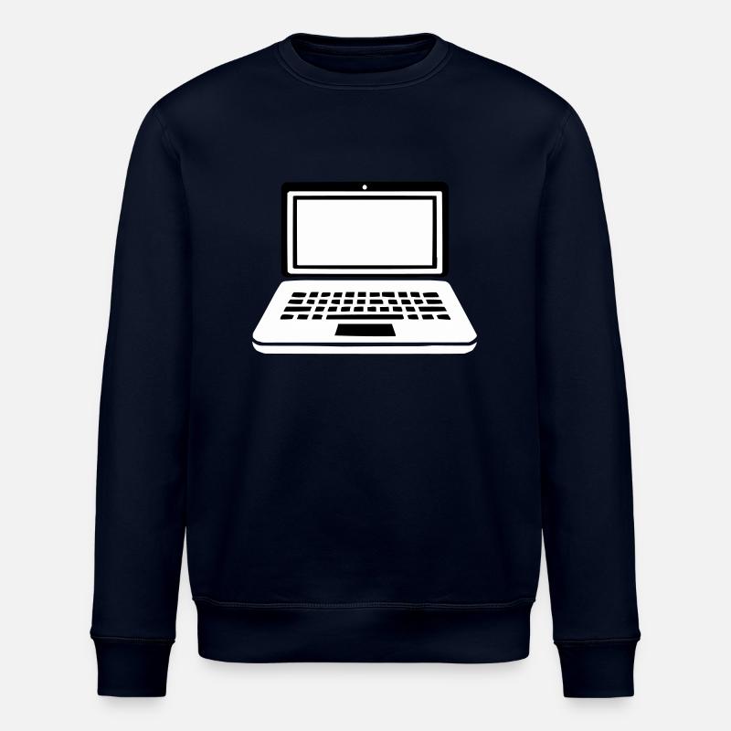 laptop - Stanley/Stella ROLLER Unisex Organic Sweatshirt - navy