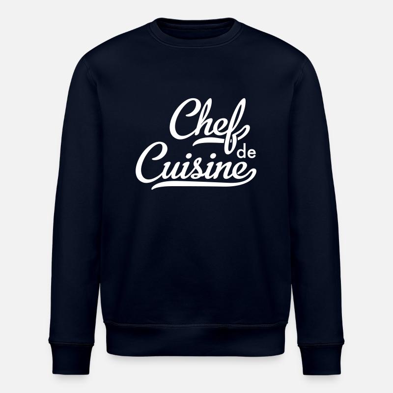 Chef de Cuisine - Stanley/Stella ROLLER Unisex Organic Sweatshirt - navy