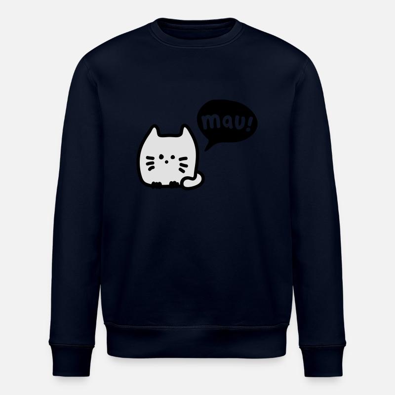Cat mauzt 3 - Sweat bio ROLLER Stanley/Stella Unisexe - marine
