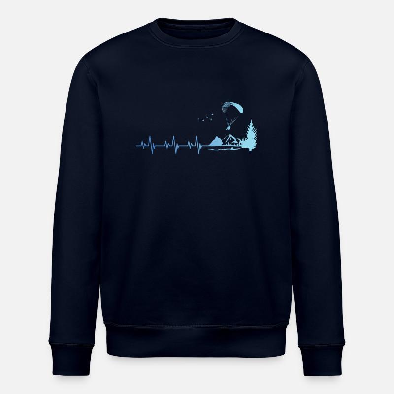 Gleitschirmfliegen - Gleitschirm - Stanley/Stella Unisex Bio-Sweatshirt ROLLER - Navy