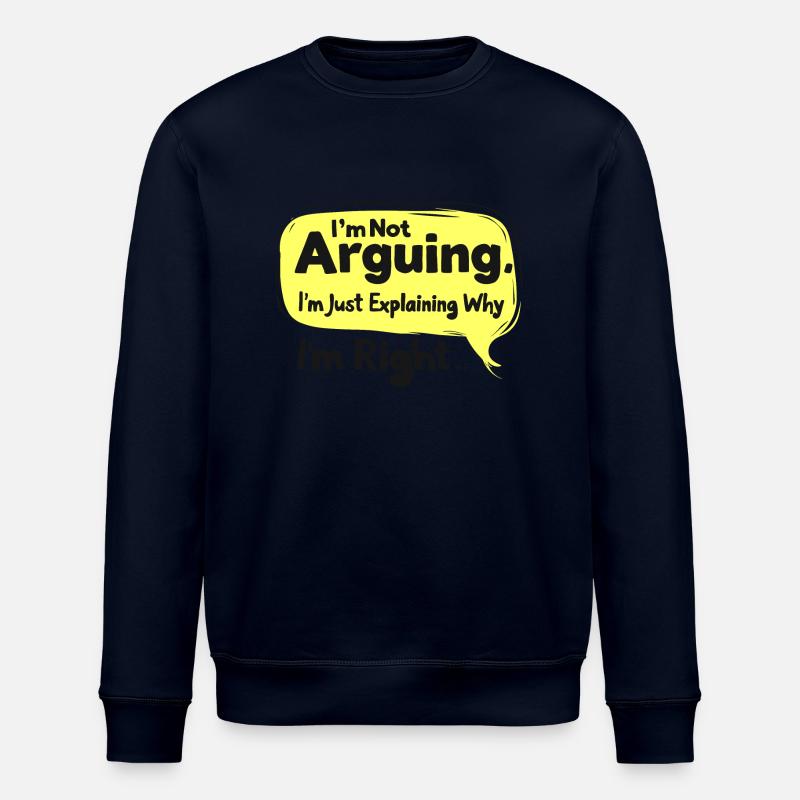 EXPLAINING - Stanley/Stella ROLLER Unisex Organic Sweatshirt - navy