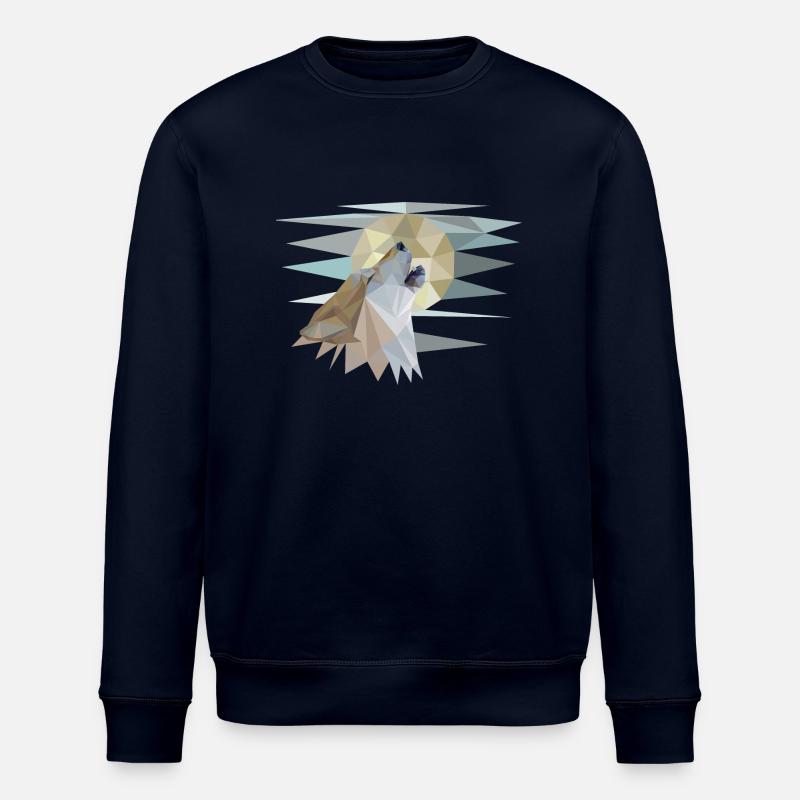 Howling Wolf - Sweat bio ROLLER Stanley/Stella Unisexe - marine