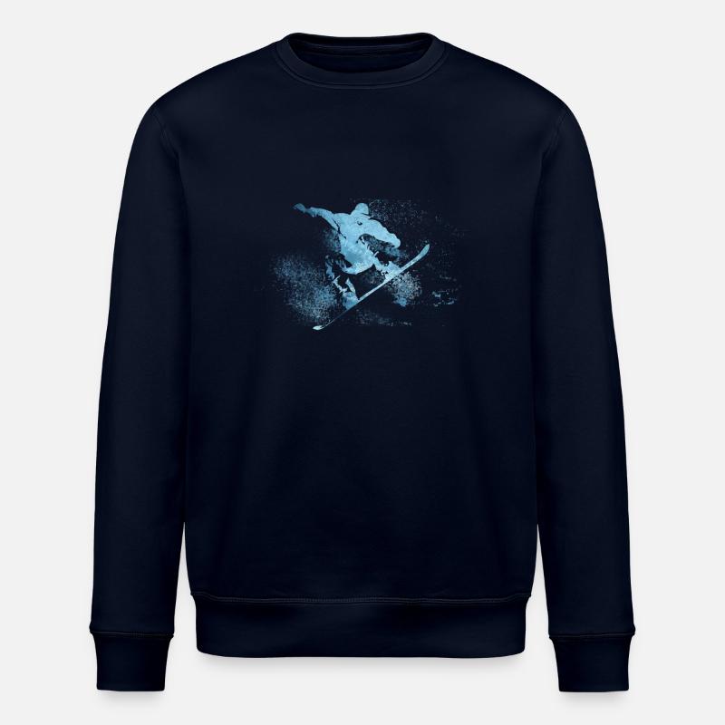 Snowboard - Stanley/Stella Unisex Bio-Sweatshirt ROLLER - Navy