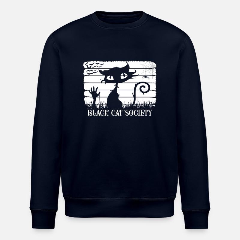 Société du Chat Noir - Sweat bio ROLLER Stanley/Stella Unisexe - marine