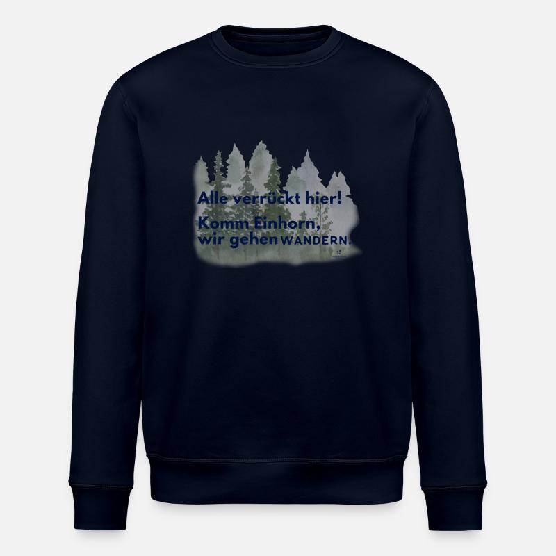 Alle Verrückt hier - Stanley/Stella Unisex Bio-Sweatshirt ROLLER - Navy