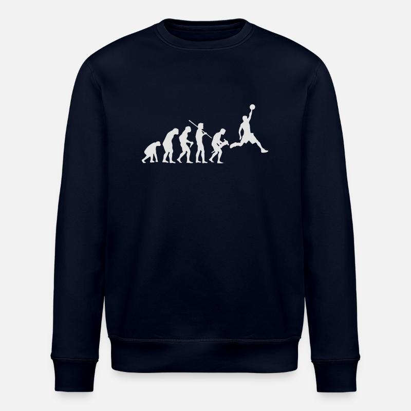 BASKETBALL EVOLUTION - Stanley/Stella Unisex Bio-Sweatshirt ROLLER - Navy