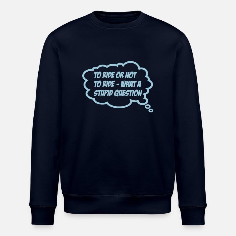 reiten - Stanley/Stella Unisex Bio-Sweatshirt ROLLER - Navy