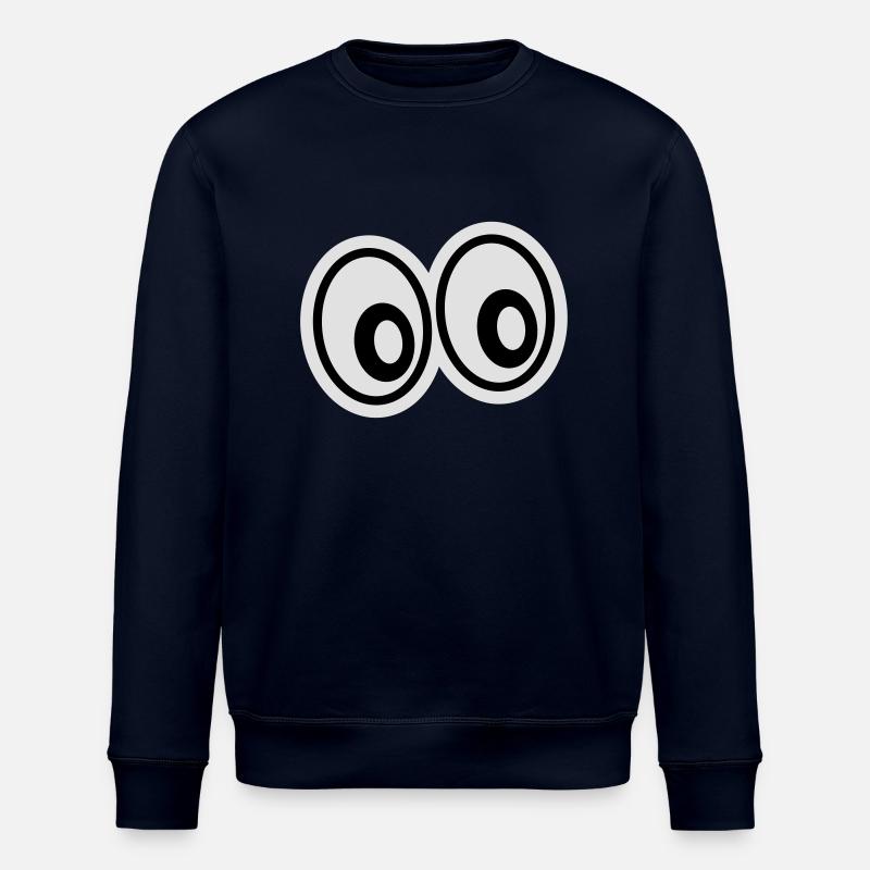 eyes_1f2 - Sweat bio ROLLER Stanley/Stella Unisexe - marine