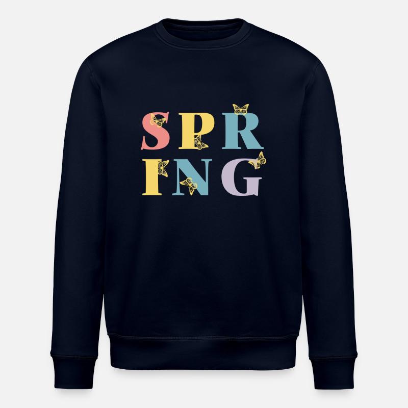 Endlich Frühling! - Stanley/Stella Unisex Bio-Sweatshirt ROLLER - Navy