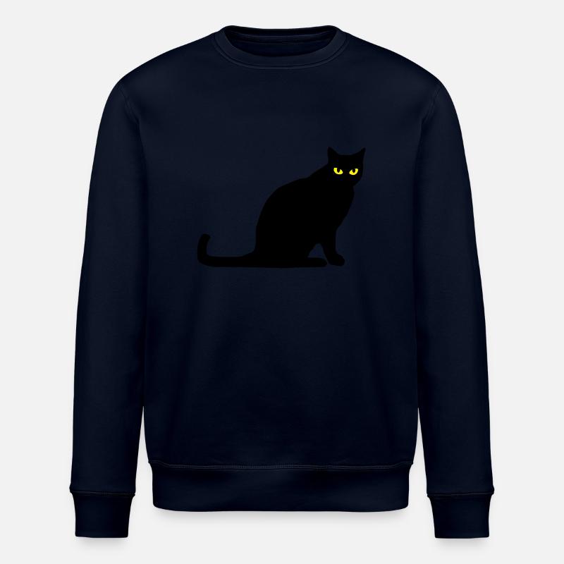 katze_c_2c - Stanley/Stella Unisex Bio-Sweatshirt ROLLER - Navy