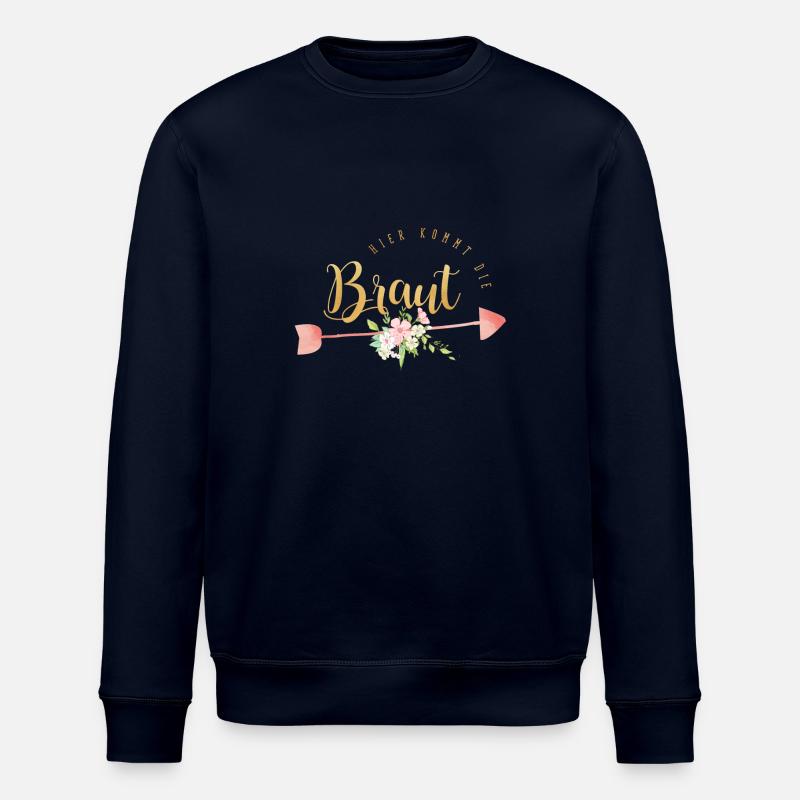 hier_kommt_die_braut 1 - Stanley/Stella Unisex Bio-Sweatshirt ROLLER - Navy