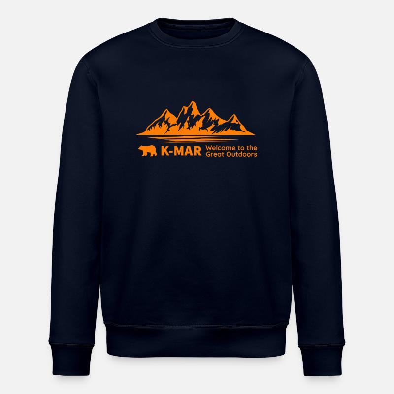 K-Mar Mountain Orange - Stanley/Stella Unisex Bio-Sweatshirt ROLLER - Navy