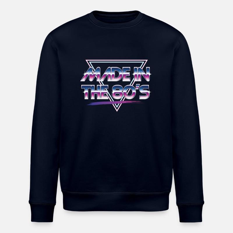 made in the 80s - Stanley/Stella Unisex Bio-Sweatshirt ROLLER - Navy