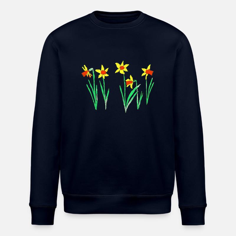 Narzissen - Stanley/Stella Unisex Bio-Sweatshirt ROLLER - Navy