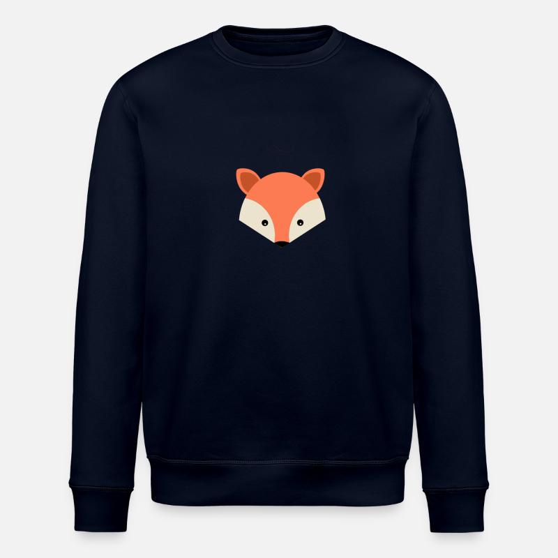 Sweet Fox - Stanley/Stella ROLLER Unisex Organic Sweatshirt - navy