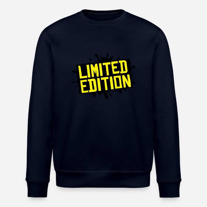 limited_edition_splatter_wa2 - Stanley/Stella Unisex Bio-Sweatshirt ROLLER - Navy