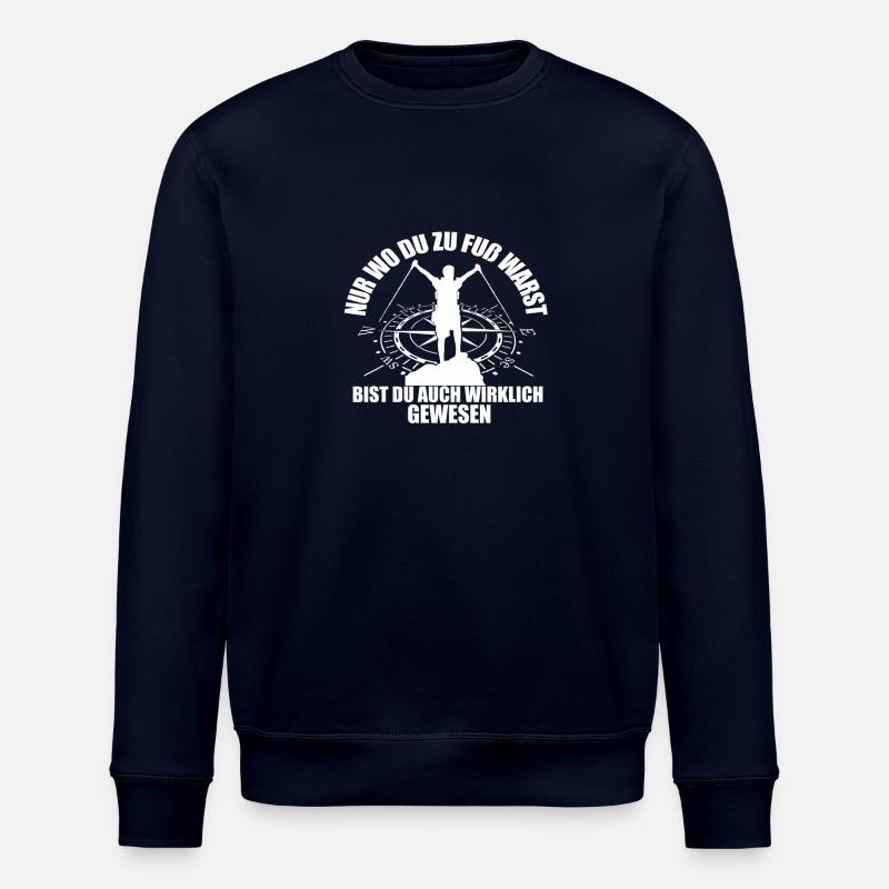 Wandern - Stanley/Stella Unisex Bio-Sweatshirt ROLLER - Navy