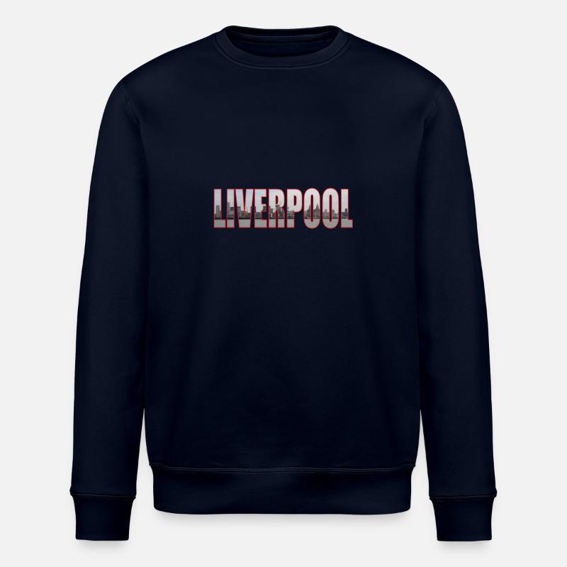 LIVERPOOL UK - Stanley/Stella Unisex Bio-Sweatshirt ROLLER - Navy