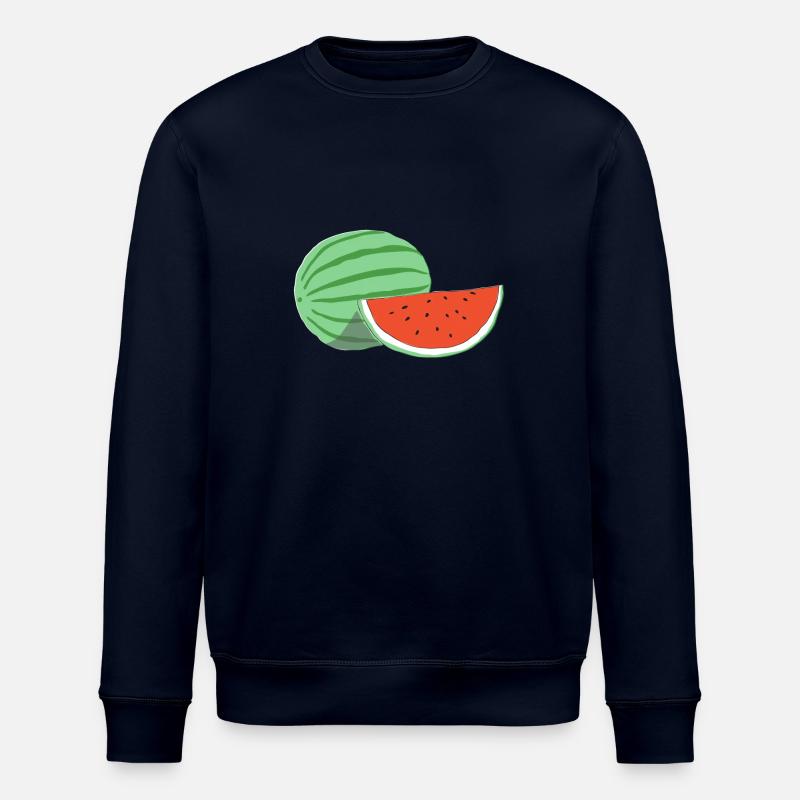 PASTÈQUE - Sweat bio ROLLER Stanley/Stella Unisexe - marine