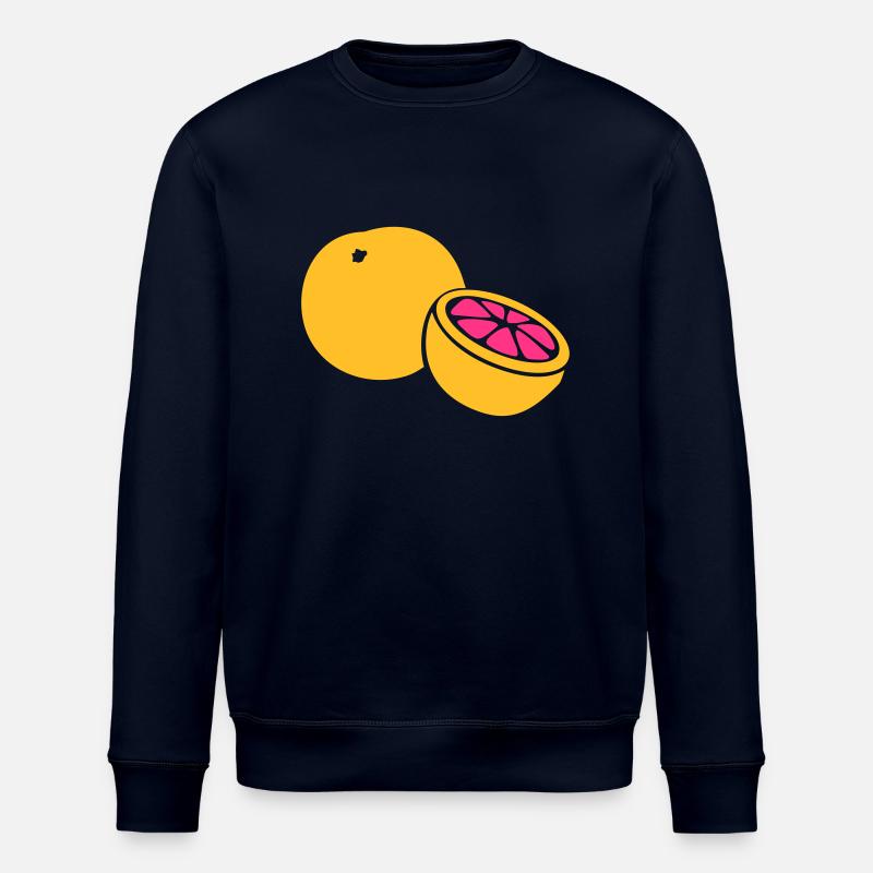 Grapefruit - Stanley/Stella Unisex Bio-Sweatshirt ROLLER - Navy