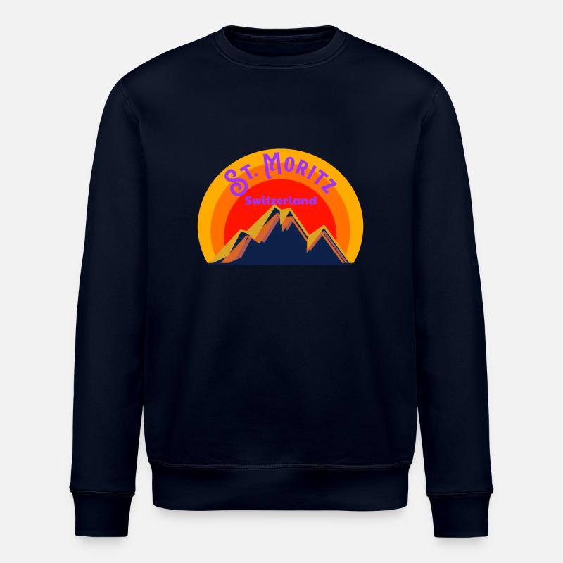 St. Moritz - Stanley/Stella Unisex Bio-Sweatshirt ROLLER - Navy