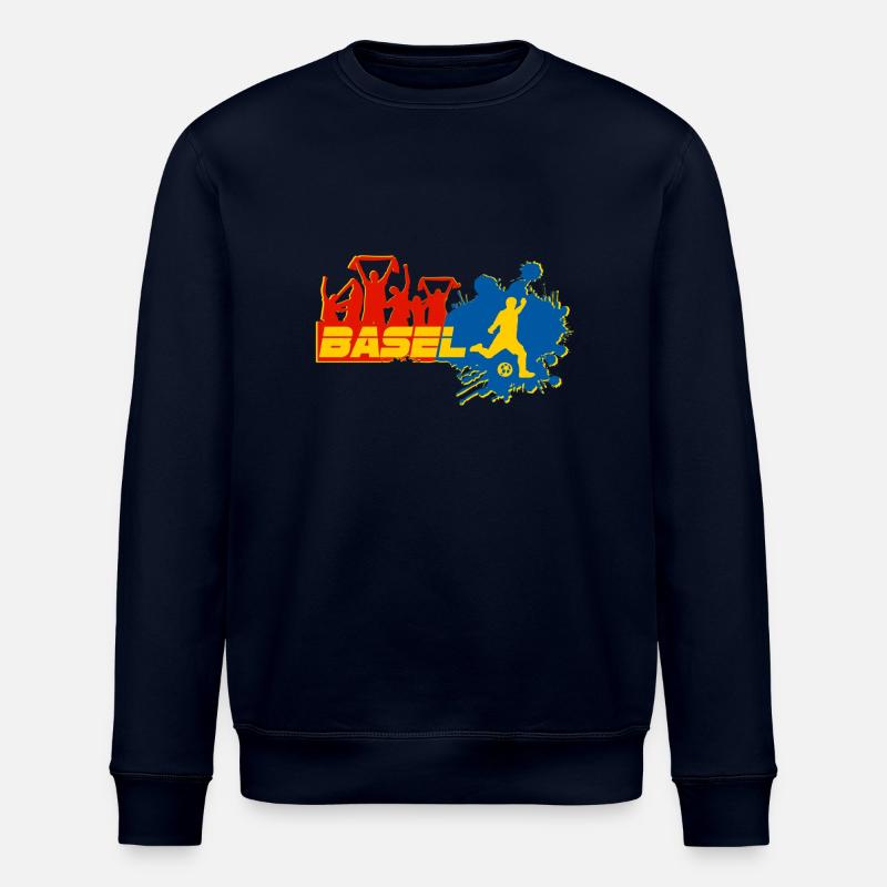 Basel Fan - Stanley/Stella Unisex Bio-Sweatshirt ROLLER - Navy