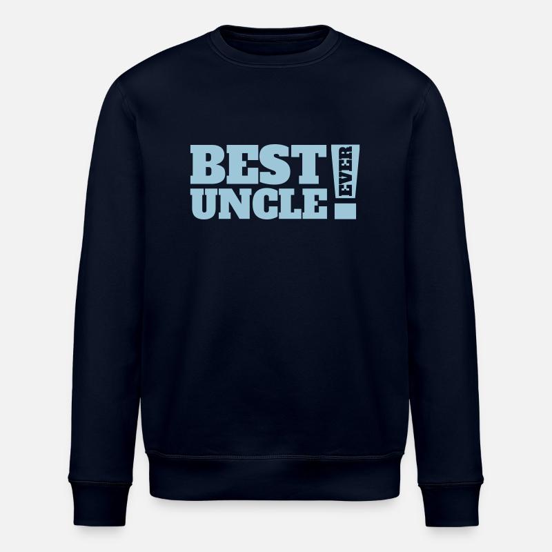 Best Uncle Ever - Stanley/Stella Unisex Bio-Sweatshirt ROLLER - Navy