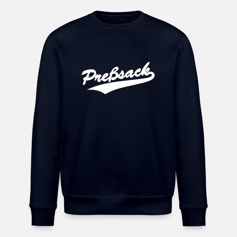 Preßsack Baseball-Style - Stanley/Stella Unisex Bio-Sweatshirt ROLLER - Navy