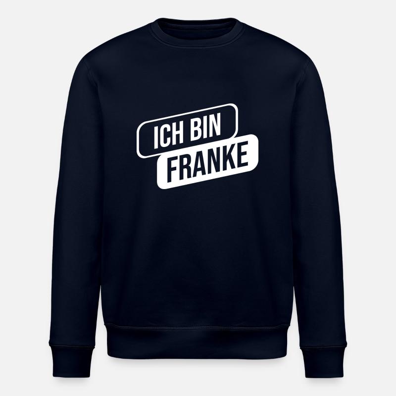 Ich bin Franke - Stanley/Stella Unisex Bio-Sweatshirt ROLLER - Navy