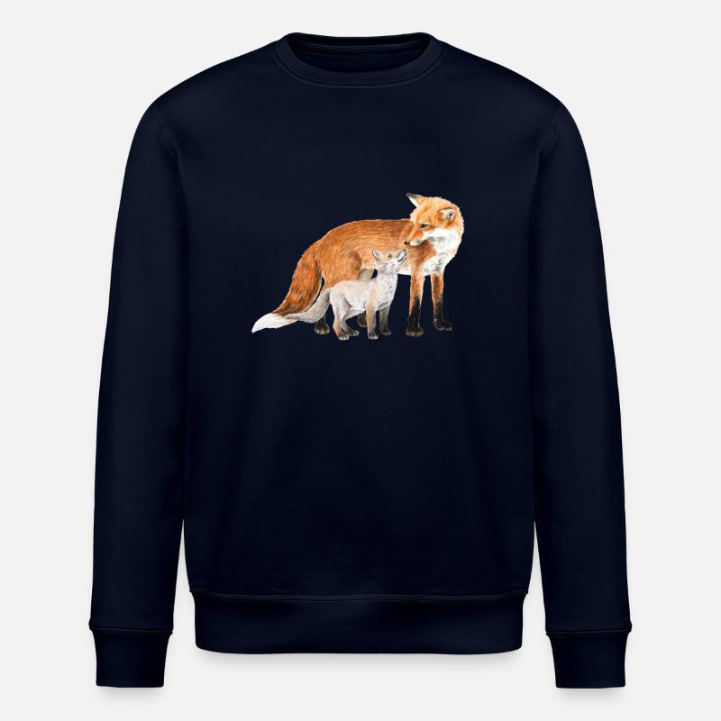 Füchse - Stanley/Stella Unisex Bio-Sweatshirt ROLLER - Navy