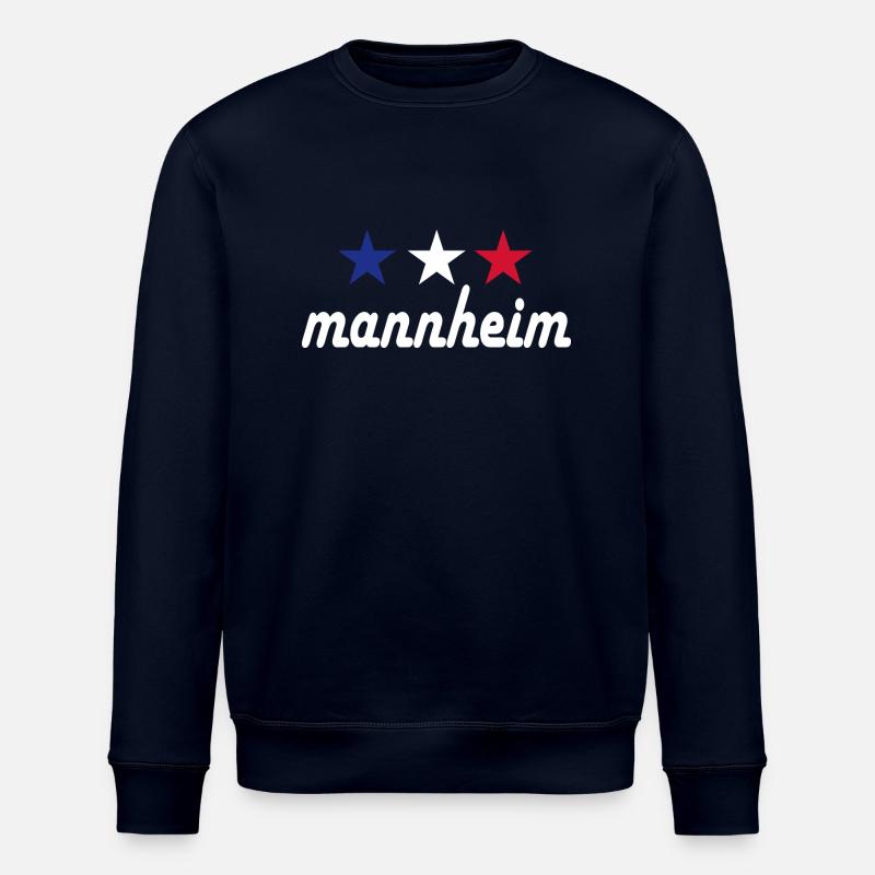 Mannheim Monnem Mannheimat - Stanley/Stella ROLLER Unisex Organic Sweatshirt - navy