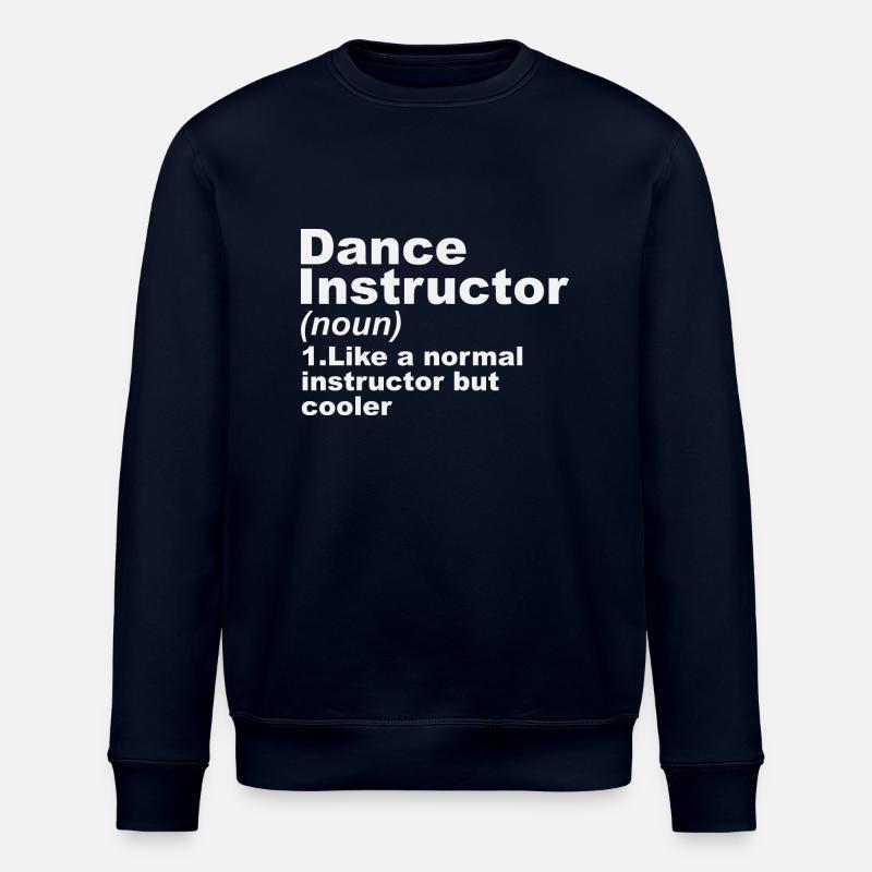 Dance Instructor Definition - Stanley/Stella ROLLER Unisex Organic Sweatshirt - navy